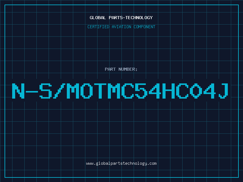 Aviation Part N-S/MOTMC54HC04J