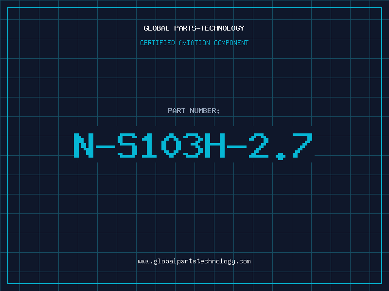 Aviation Part N-S103H-2.7