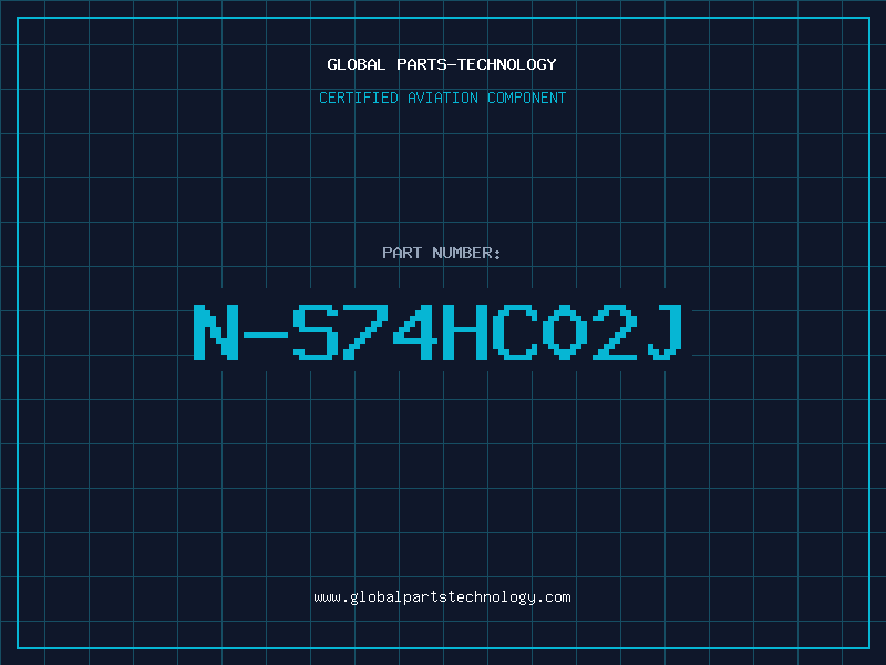 Aviation Part N-S74HC02J