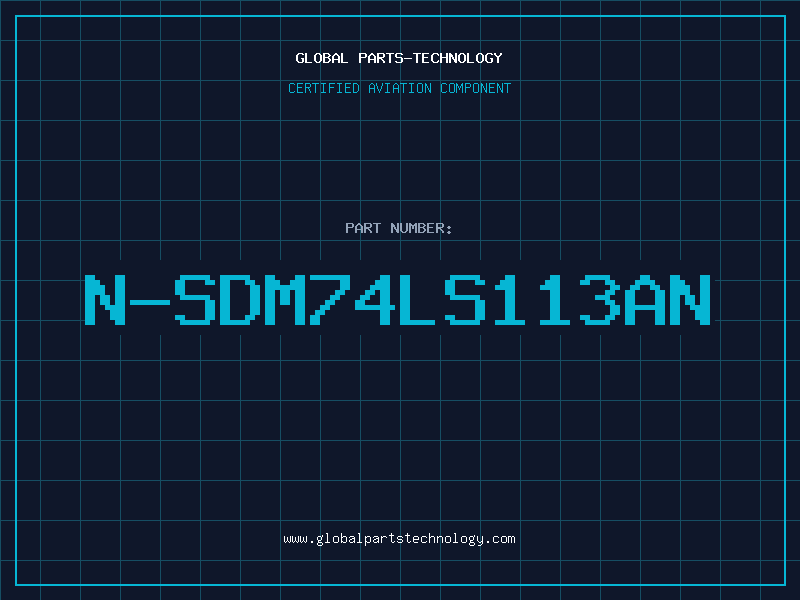 Aviation Part N-SDM74LS113AN
