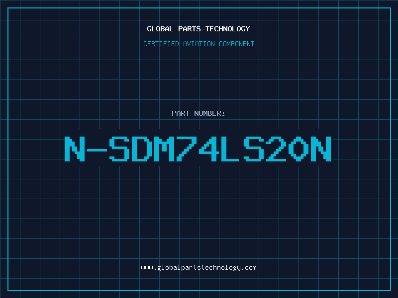 Aviation Part N-SDM74LS20N