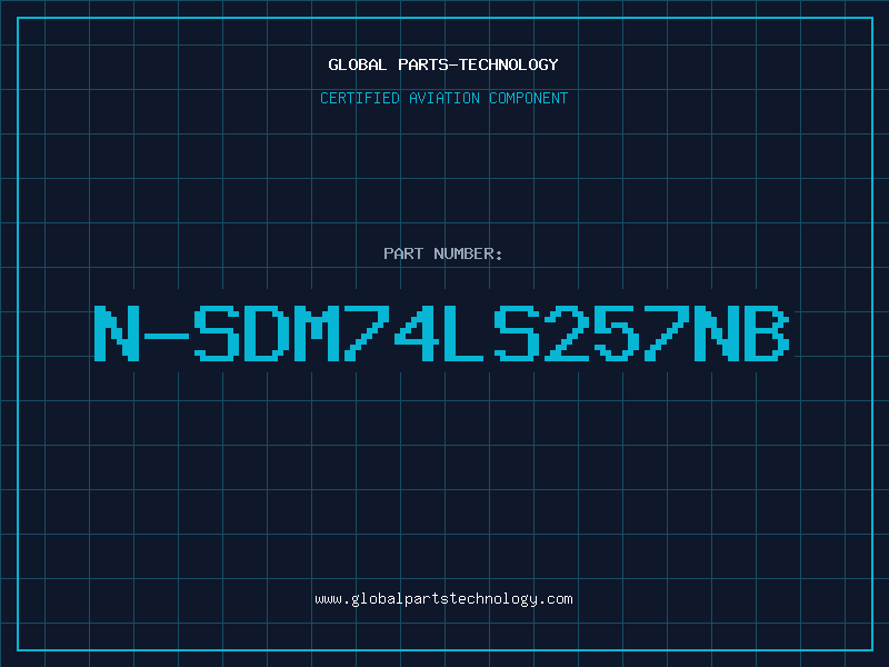 Aviation Part N-SDM74LS257NB