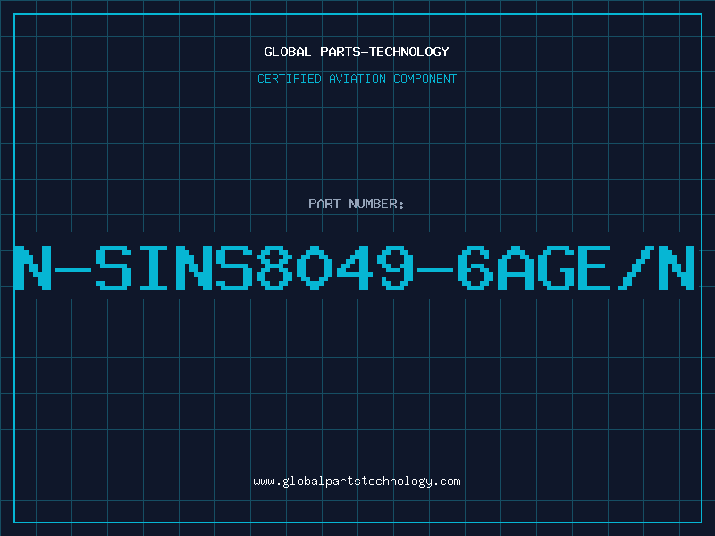 Aviation Part N-SINS8049-6AGE/N