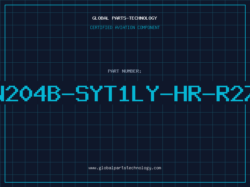 Aviation Part N204B-SYT1LY-HR-R27