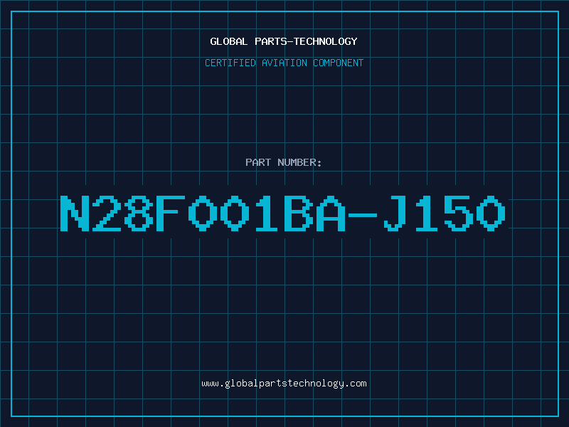 Aviation Part N28F001BA-J150