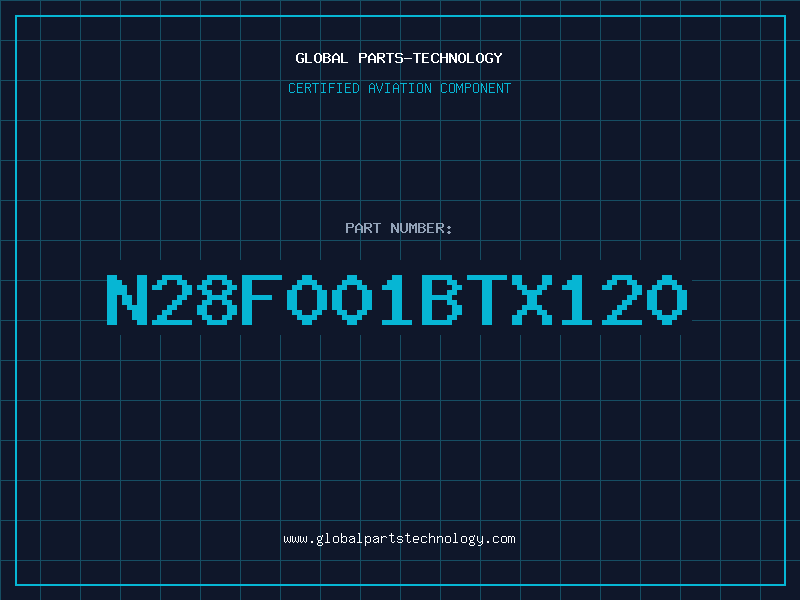 Aviation Part N28F001BTX120