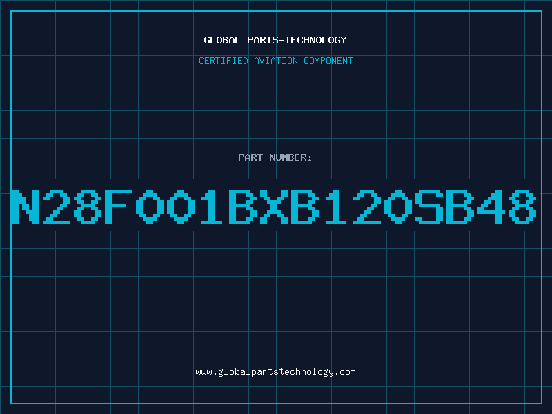 Aviation Part N28F001BXB120SB48