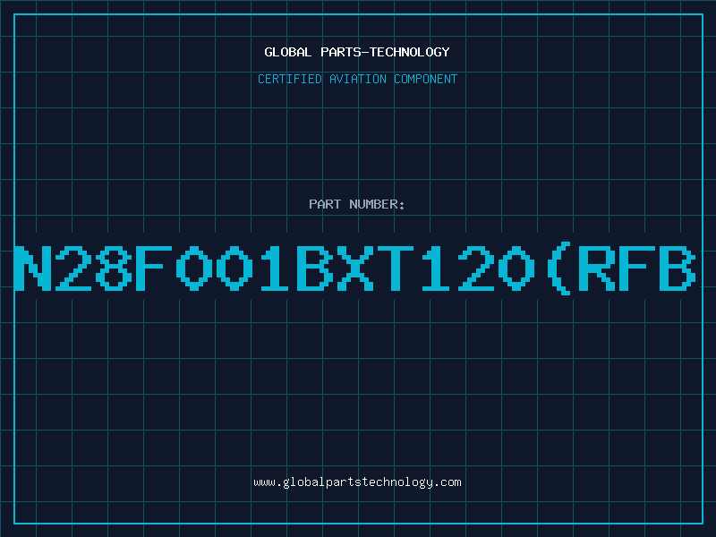 Aviation Part N28F001BXT120RFB