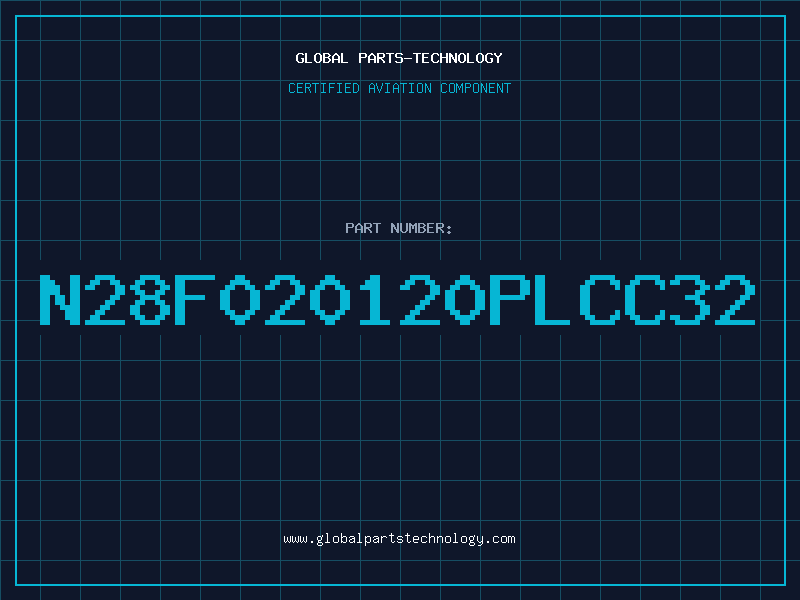 Aviation Part N28F020120PLCC32
