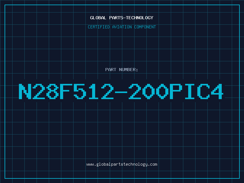 Aviation Part N28F512-200PIC4