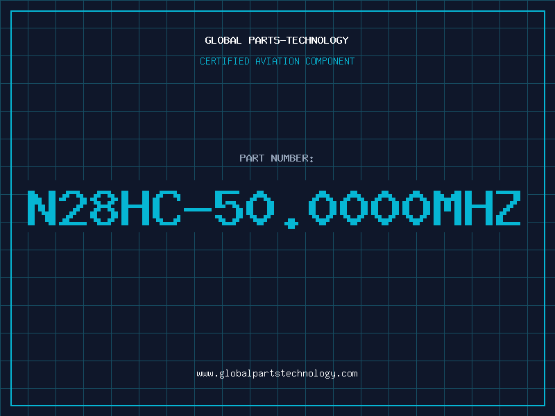 Aviation Part N28HC-50.0000MHZ