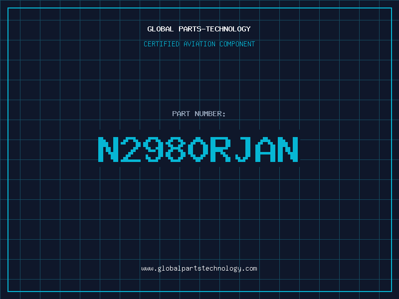 Aviation Part N2980RJAN