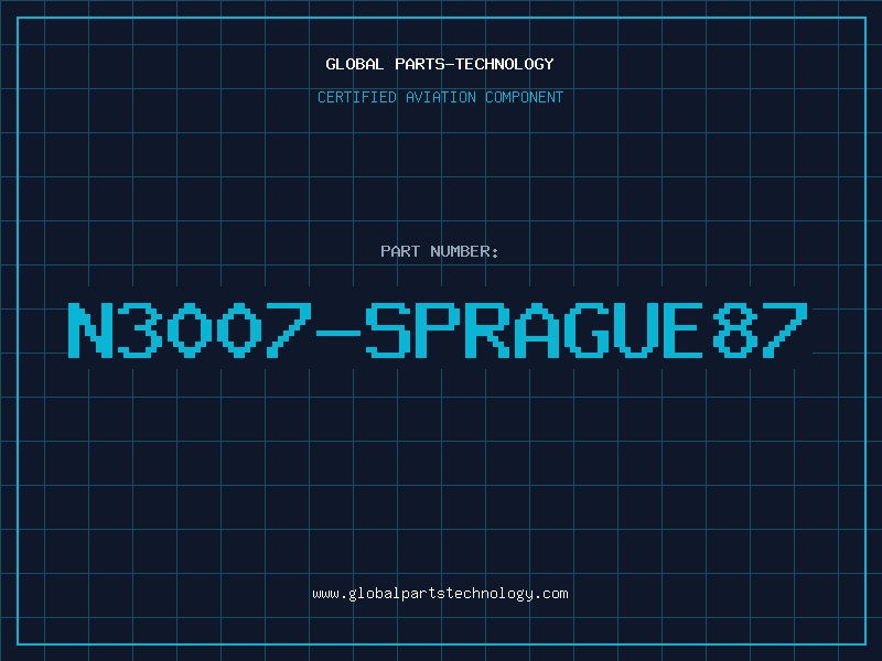 Aviation Part N3007-SPRAGUE87