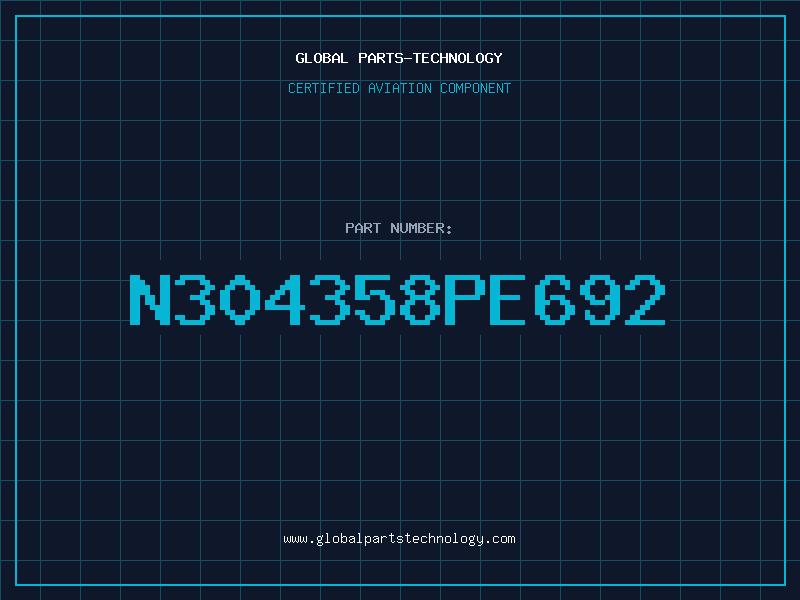 Aviation Part N304358PE692