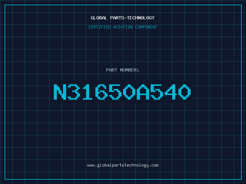 Aviation Part N31650A540
