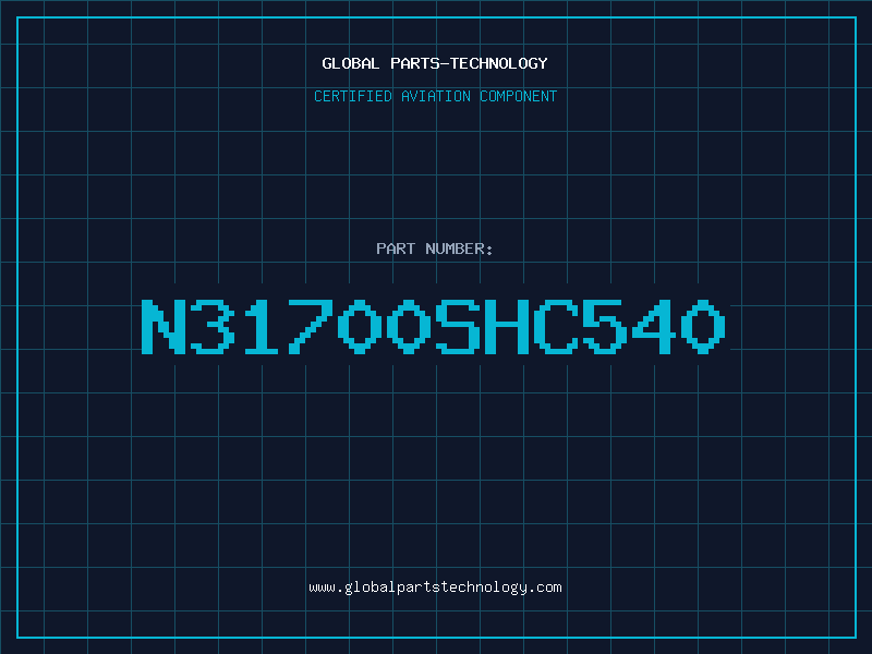 Aviation Part N31700SHC540