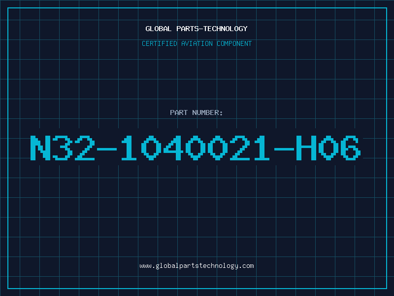 Aviation Part N32-1040021-H06