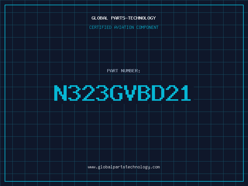 Aviation Part N323GVBD21