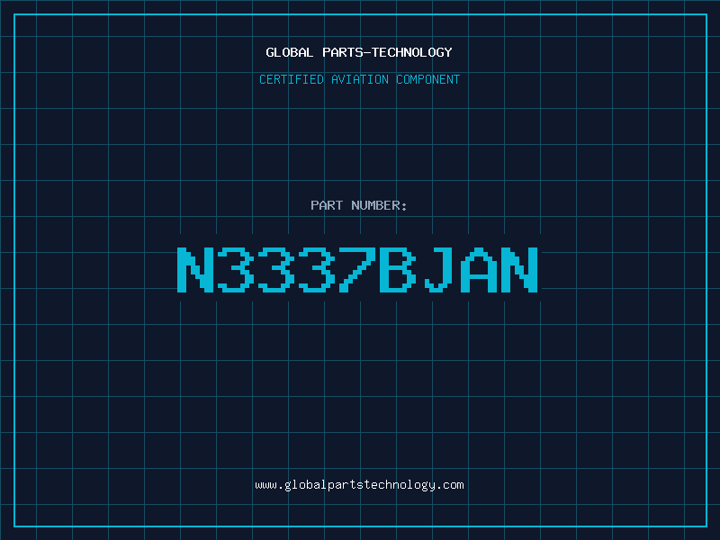 Aviation Part N3337BJAN