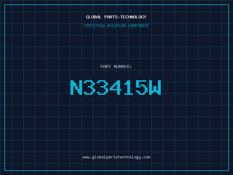 Aviation Part N33415W