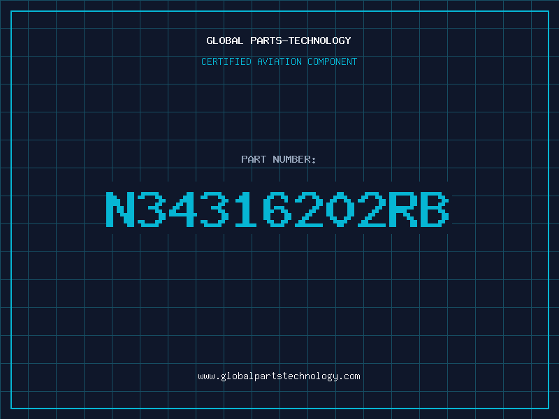 Aviation Part N34316202RB