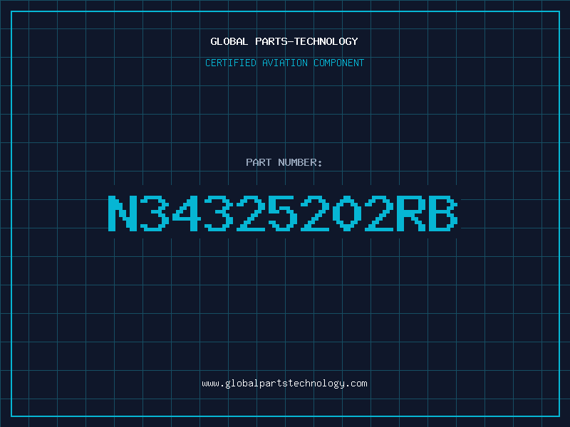 Aviation Part N34325202RB