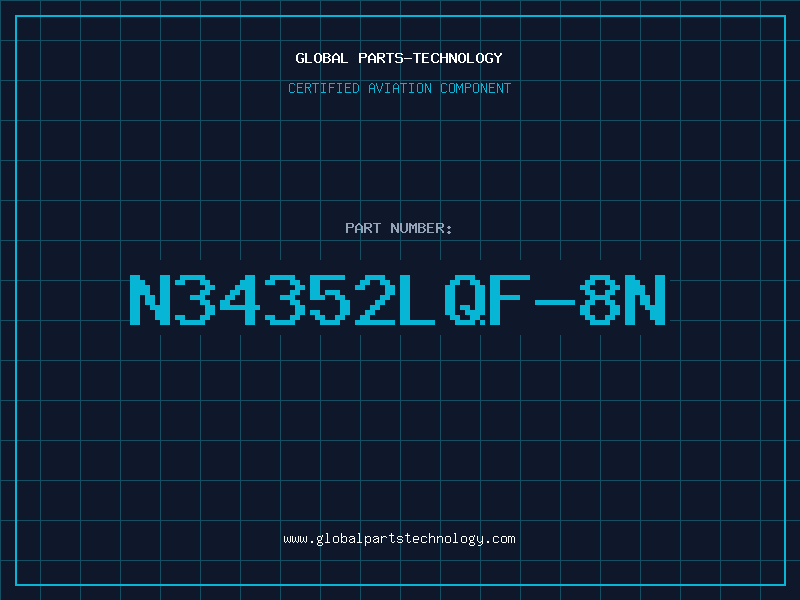 Aviation Part N34352LQF-8N