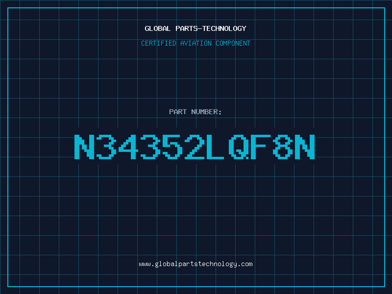 Aviation Part N34352LQF8N