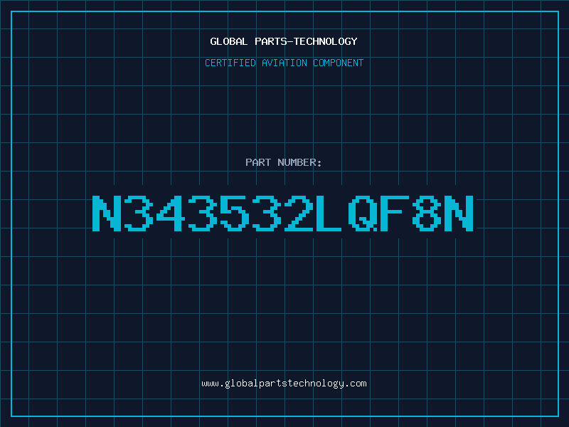 Aviation Part N343532LQF8N