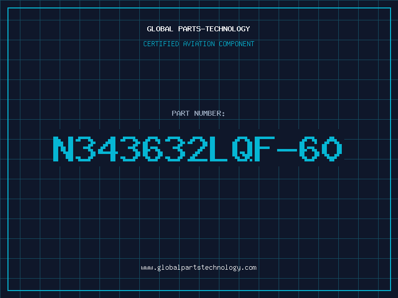Aviation Part N343632LQF-60