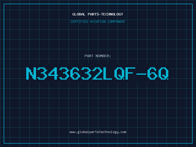 Aviation Part N343632LQF-6Q