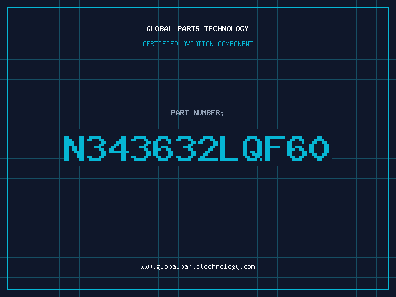 Aviation Part N343632LQF60