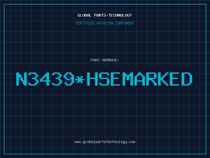 Aviation Part N3439HSEMARKED