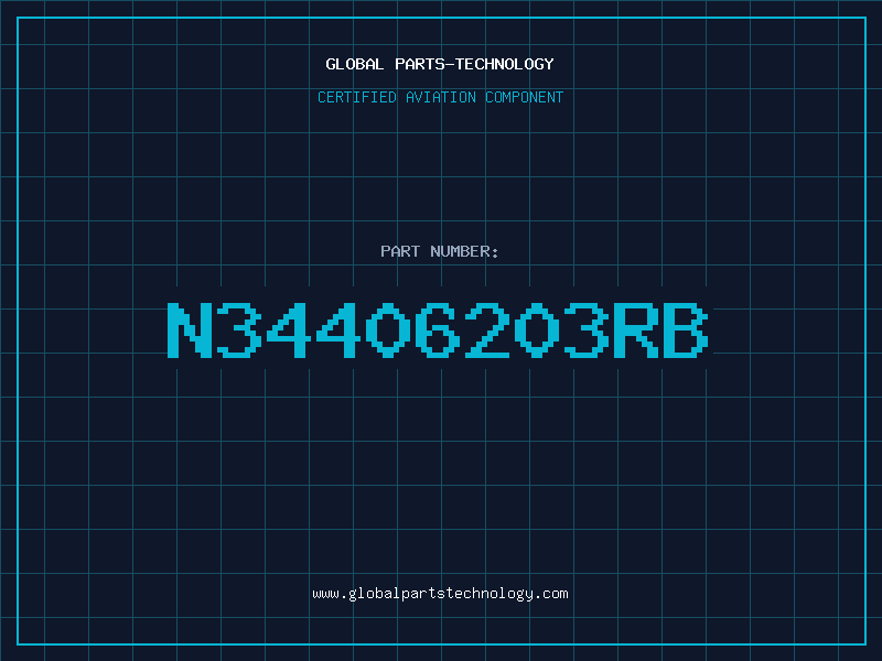 Aviation Part N34406203RB
