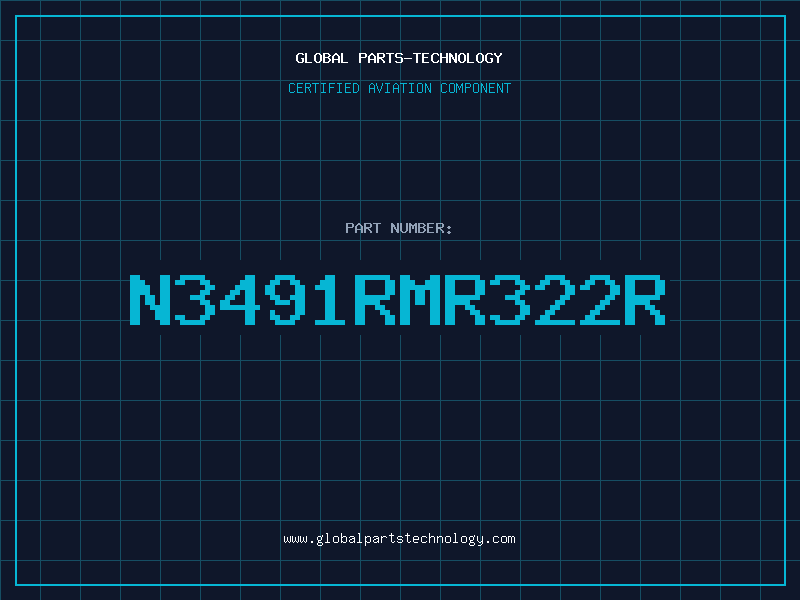 Aviation Part N3491RMR322R