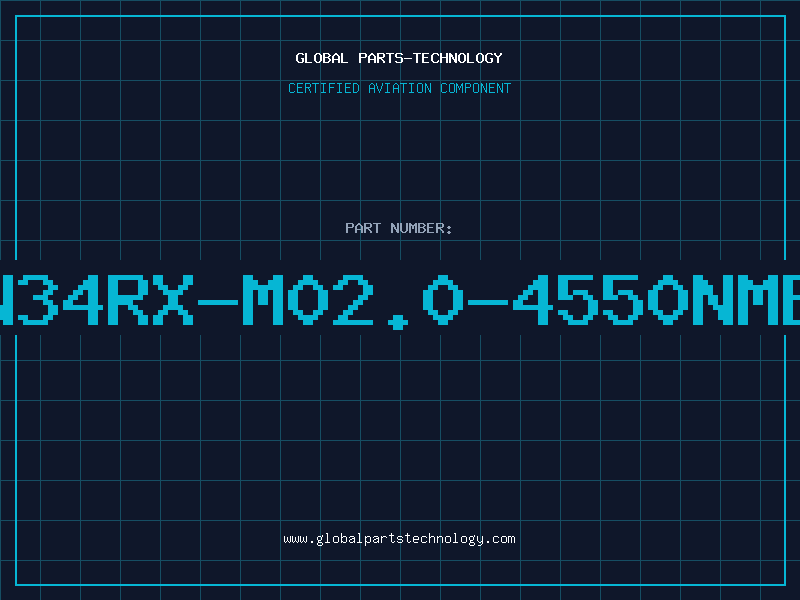 Aviation Part N34RX-M02.0-4550NMB
