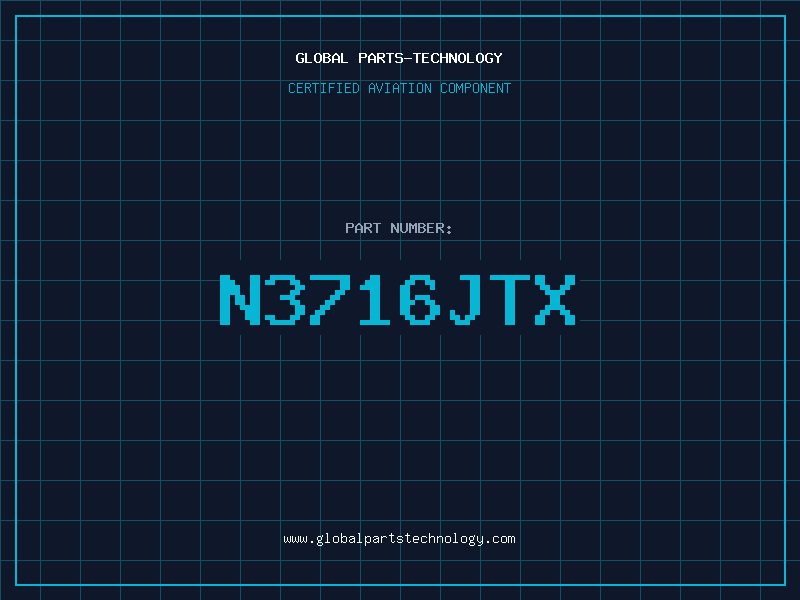 Aviation Part N3716JTX