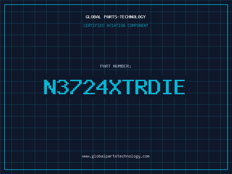 Aviation Part N3724XTRDIE
