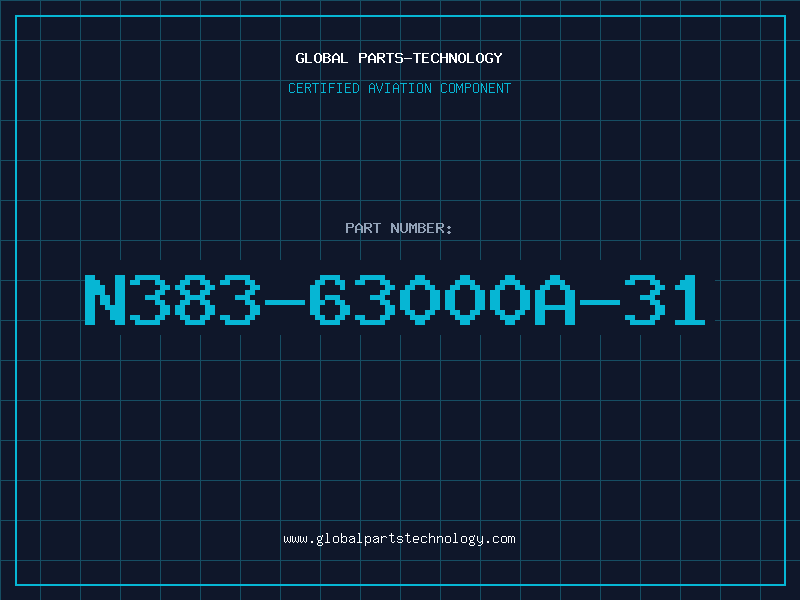 Aviation Part N383-63000A-31