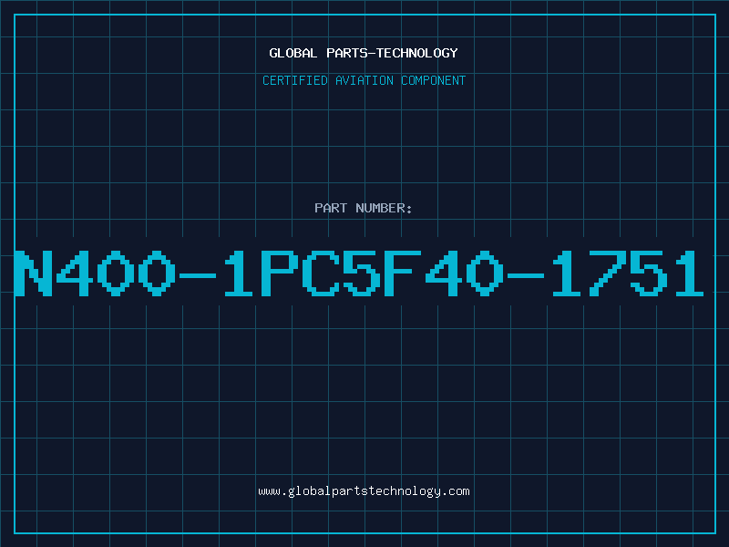 Aviation Part N400-1PC5F40-1751