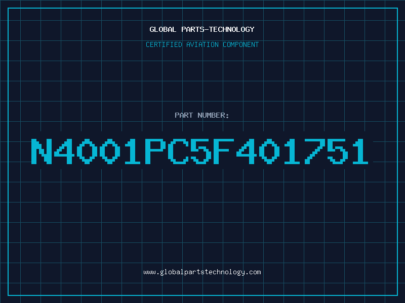 Aviation Part N4001PC5F401751