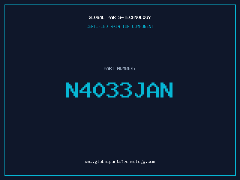 Aviation Part N4033JAN