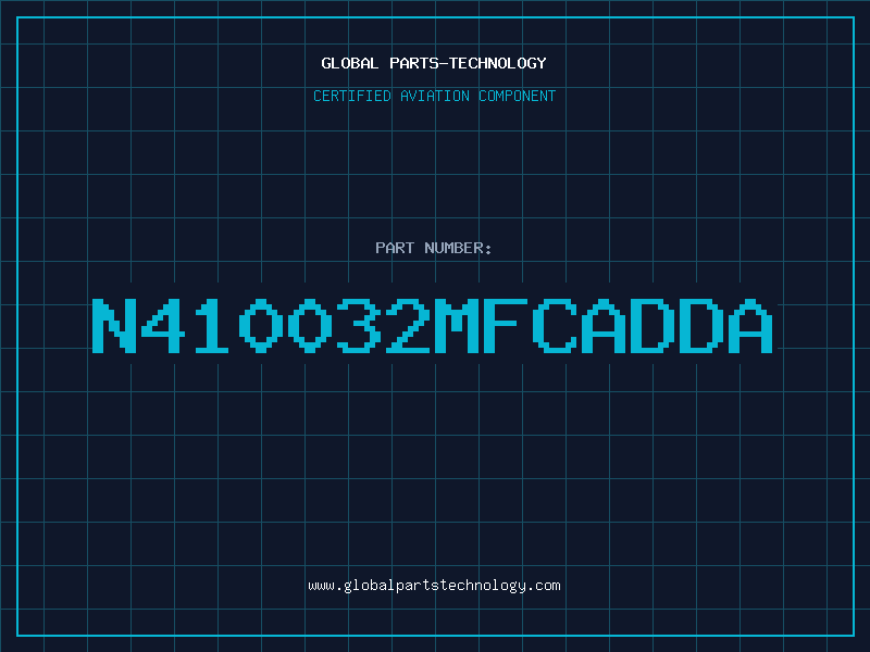 Aviation Part N410032MFCADDA
