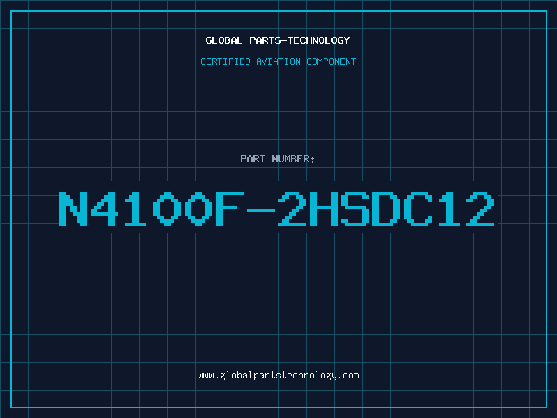 Aviation Part N4100F-2HSDC12