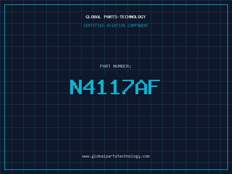 Aviation Part N4117AF