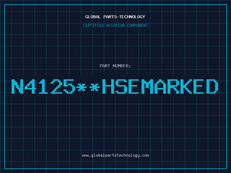 Aviation Part N4125**HSEMARKED
