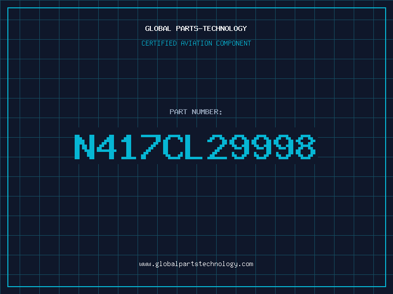 Aviation Part N417CL29998