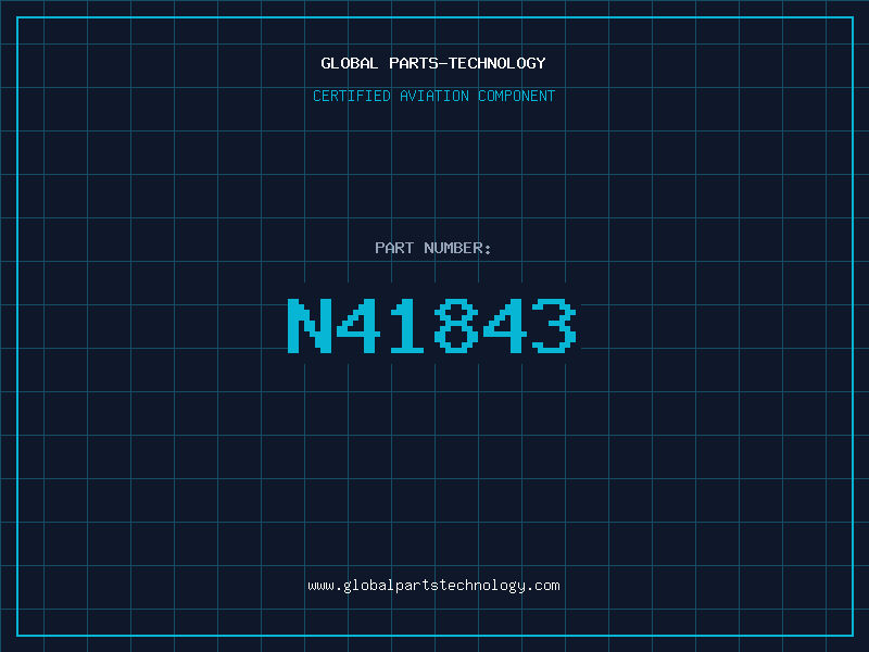 Aviation Part N41843