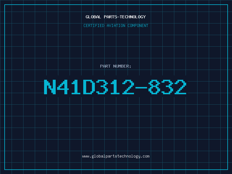 Aviation Part N41D312-832