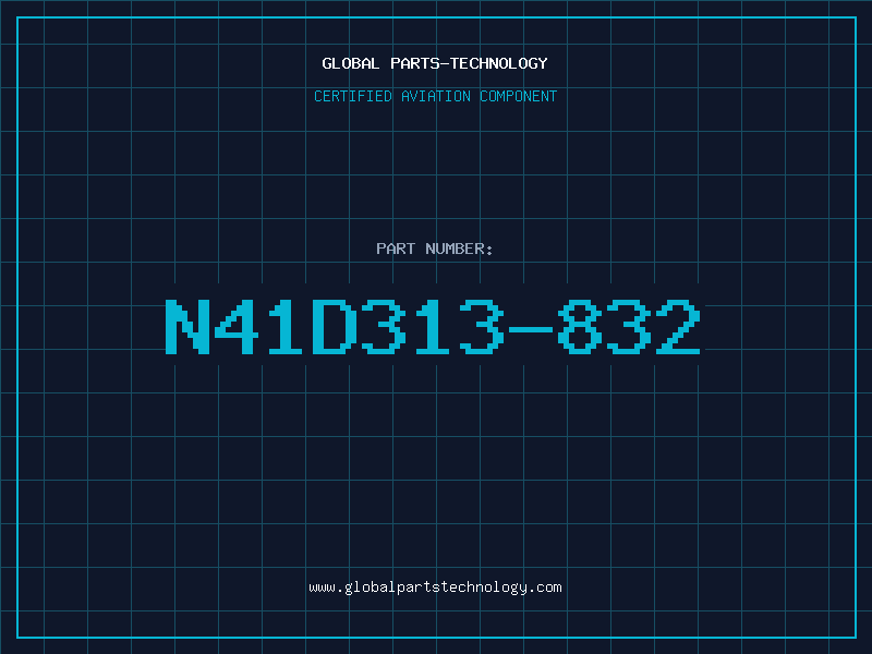 Aviation Part N41D313-832